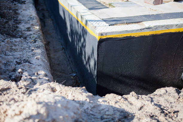 Residential Wet Basement Repair installation at a Rose Hill, NC home by SJ Waterproofing Pros